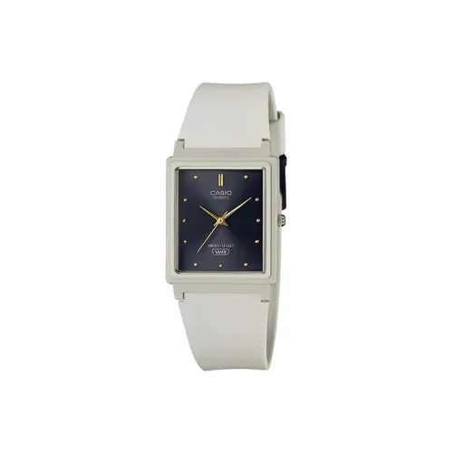 CASIO Standard Series Кварцевый механизм Смольный ремешок Часы Мужские Черный циферблат