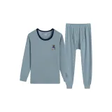 2124-4 Светло-синий с Темно-синий