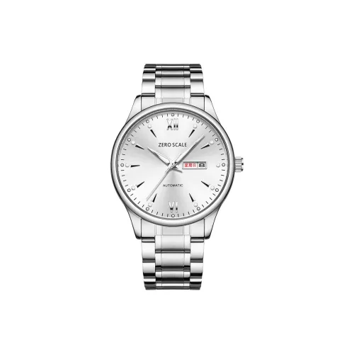 Zero Scale Кварцевый механизм Мужские часы 40 мм Черный