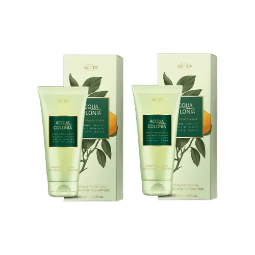 4711 Acqua Colonia Кровавый апельсин Базилик Ароматический Гель для душа Чистка 200 мл*2