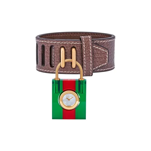 GUCCI Кварцевый механизм Женские часы 35 мм Серебряные