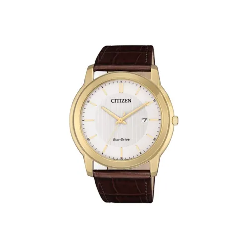 CITIZEN Световой Кварцевый Механизм Мужские Часы Eco Drive Series 42 мм Белые