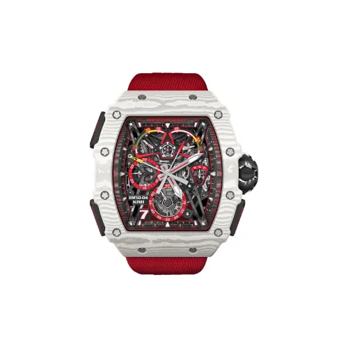 RICHARD MILLE Мужские часы с ручным заводом, механический, 44,5 мм * 49,6 мм, с открытым механизмом
