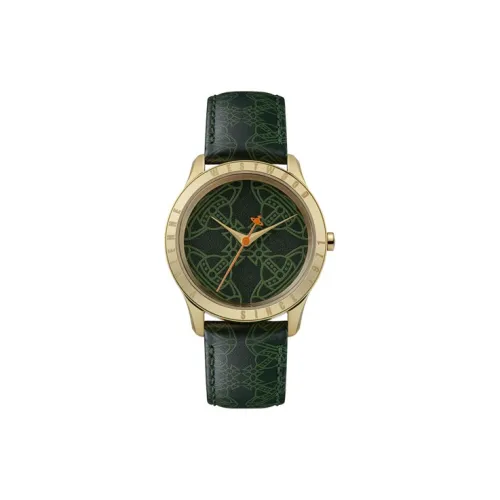 Вивьен Вествуд Кварцевый Movement Женские Часы 35 мм Зеленые