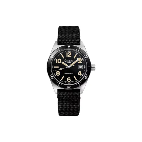 Glashütte Original Автоматический Механический Часы Мужские SPEZIALIST 39,5 мм Черные