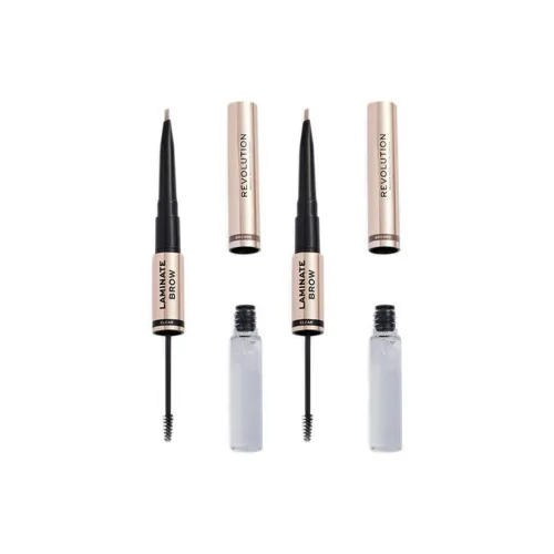 MAKEUP REVOLUTION Коричневый Двойная головка Карандаши для бровей * 2