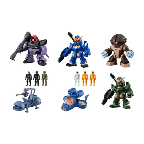 BANDAI Заку Gundam Characters Mobile Suit Miniature Wars Volume 5 Играть Food целая коробка 6 шт
