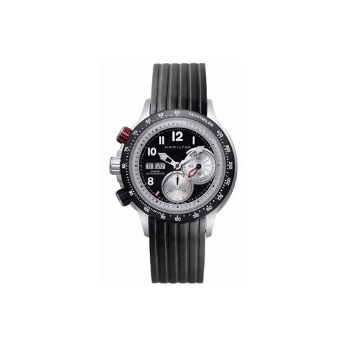 HAMILTON Khaki Collection Автоматический Механический Механизм Мужские Часы Часы 44 мм Черный Циферблат