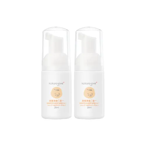 Kokorolove Малыш And Toddler Аминокислотный Шампунь и Центральная часть Уход Комбо 28мл*2
