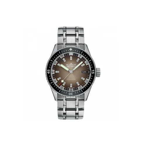 BLANCPAIN Автоматический Механический Часы Мужские FIFTY FATHOMS 43 мм Серые