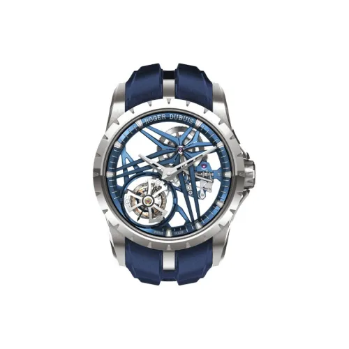 Roger Dubuis Мужские часы Kings Series с ручным заводом, 42 мм, с механизмом Skeleton