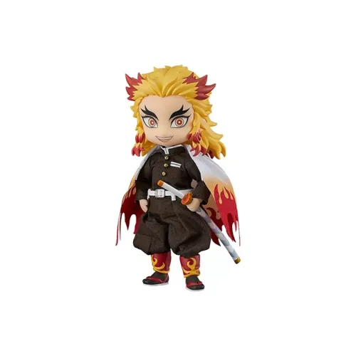 GSC Demon Slayer Кеджуро Ренгоку Глина Кукла Фигурка в стиле Chibi 14 см