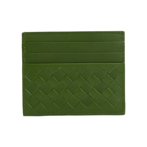 Bottega Veneta Коровья кожа Держатель для карт Мужской Зеленый