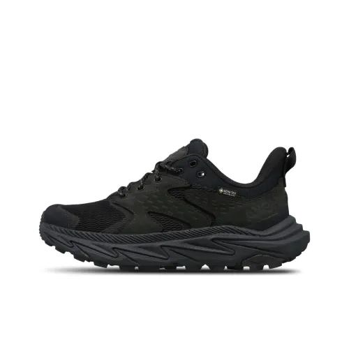 HOKA ONE ONE Детская беговая обувь, низкий топ, черный, школьный возраст