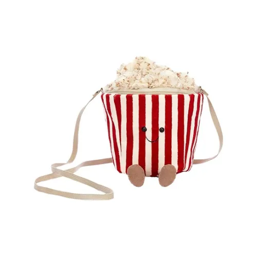 JELLYCAT Fun Items Collection Попкорн Сумки Куклы Плюшевая кукла 19 см Высота в сидячем положении