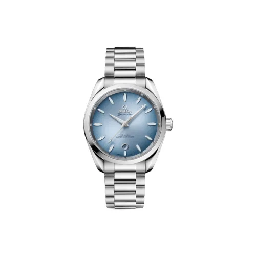 OMEGA Автоматический Механический Movement Женские Seahorse Collection Часы 38 мм Синие