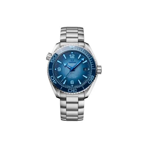 OMEGA Автоматический Механический Часы Мужские Seahorse Series Ocean Universe 39,5 мм Синий