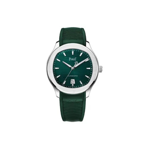 PIAGET Автоматический Механический Механизм Мужские Часы PIAGET POLO 42 мм Зеленые