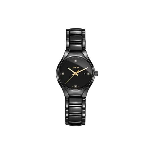 RADO Автоматический Механический Механизм Мужские Часы из Коллекции Realme 30 мм Черные