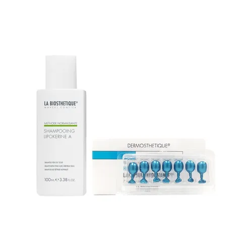 LA BIOSTHETIQUE Oil Control Shampoo Набор из 2 шт 7 Маленьких Синие Бусины + 100 мл Oil Control Shampoo