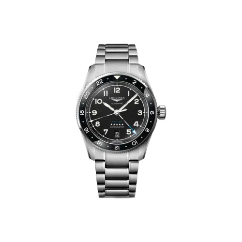 LONGINES Автоматический Механический Механизм Мужские Часы Spirit Collection 39 мм Черные