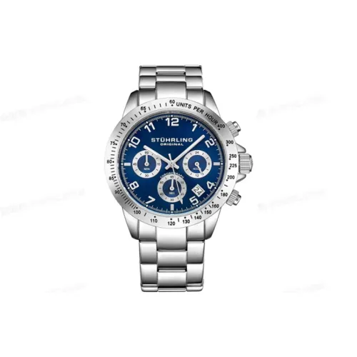STUHRLING Кварцевый механизм Мужские часы 40mm*11mm*40mm Синий