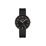 Черный + Черный циферблат с ночным светящимся эффектом в виде точки