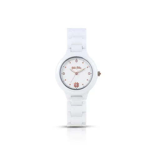 Folli Follie Кварцевый Movement Женские Часы 30MM*30MM Белый