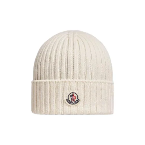 MONCLER Мериносовая шерсть Шапки-бини KIDS Белый