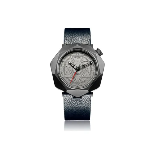 Часы Time Assassin с кварцевым механизмом мужские черный циферблат