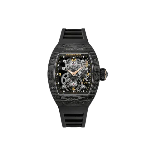 RICHARD MILLE Мужские часы с ручным заводом, механизм, 48,15 мм, с открытым механизмом