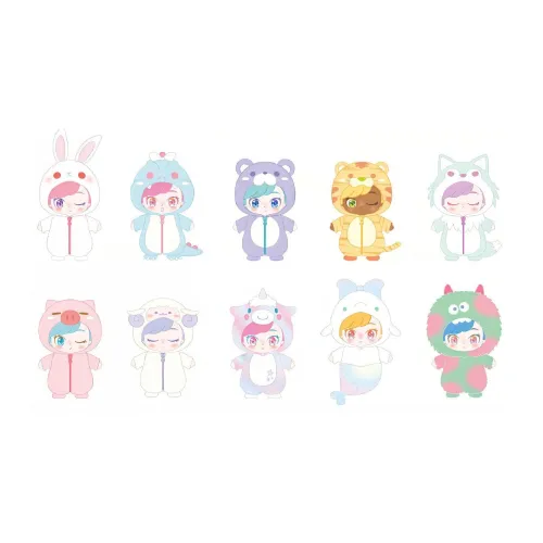 TOP TOY LALA Животные Dream TOUR Collection Слепые коробки Single Mystery Коробка 2 Сюрприз-коробки Полная коробка OF 9 шт