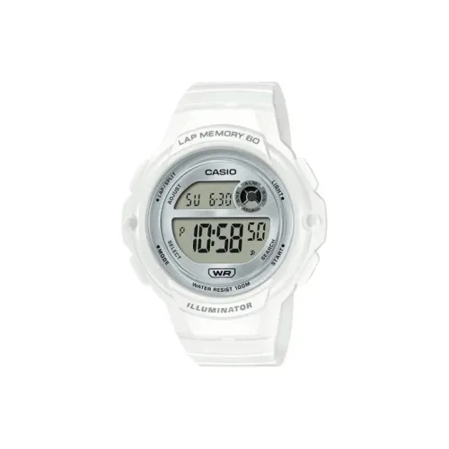 CASIO Кварцевый Movement Унисекс Standard Series Часы 49,3мм*43,2мм*12,4мм Белый
