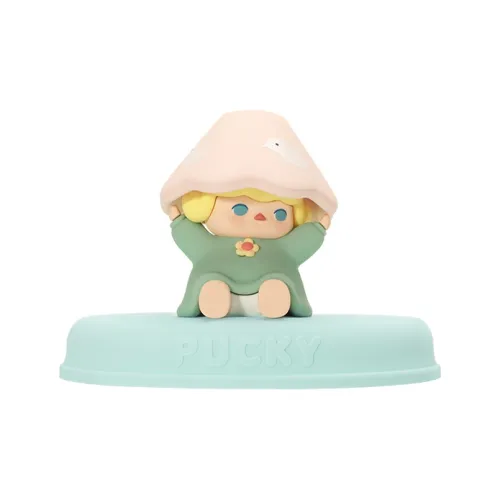 POP MART Коллаборация Pucky Эльф Stay at Home Коллекция Phone Кронштейн Trend Based Products 7,5см