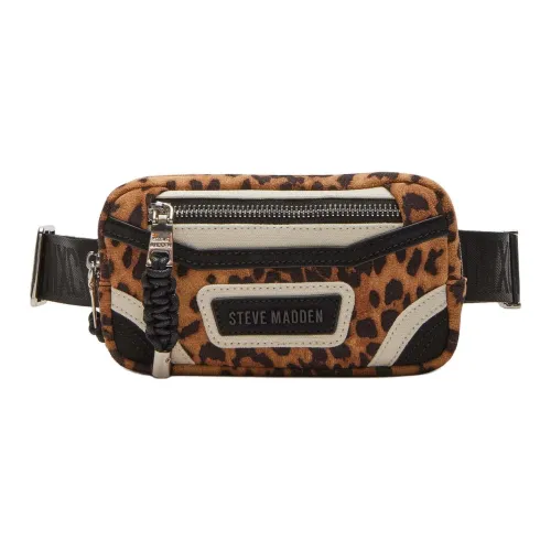 STEVE MADDEN Синтетический материал Одно плечо Через плечо Бананка Женские Леопардовый принт