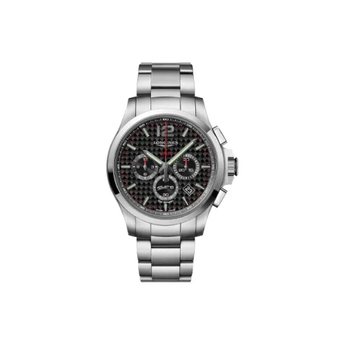 LONGINES Quartz Механизм Мужские Часы Comcast Collection 44 мм Черные