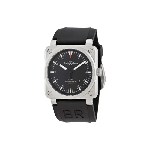 Bell & Ross Автоматический Механический Часы для Мужчин 42 мм Черные