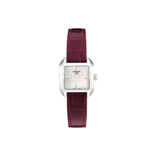Tissot Quartz Movement Женские T Lady Collection Часы 20,2 мм Белые