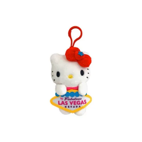 Санрио Hello Kitty Hawaii Collection Sign HOLDER Стиль Куклы Плюшевый Брелок 10 см Высота