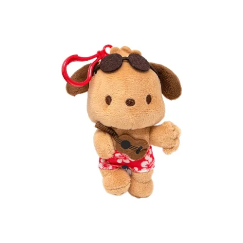 Санрио Покаччо Hawaii Collection Куклы Плюшевый Брелок Высота