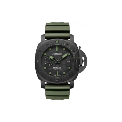 PANERAI Автоматический Механический Механизм Мужские Часы SUBMERSIBLE Collection 47 мм Черные