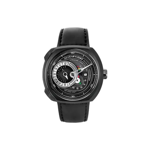 SEVENFRIDAY Автоматический Механический Часы для мужчин, 44,3mm*49,7mm, Черный