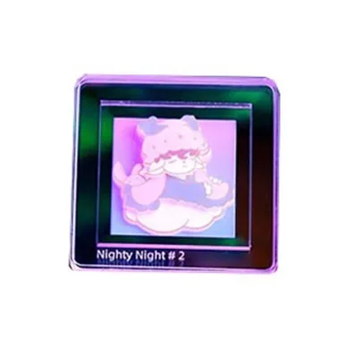 IP XIAOZHAN Hypnos NFT BOC Неон SHINE Неон Светящийся Кристальная Коллекционная Слепая Коробка Один Mystery Коробка 2 Сюрприз Коробки