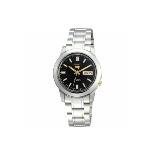 SEIKO Автоматический Механический Механизм Мужские Часы 38мм*38мм*10мм Черный