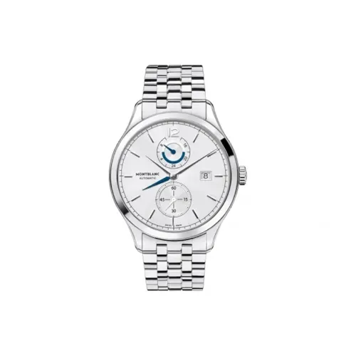 Montblanc Heritage Collection Автоматический Механический Часы Мужские Циферблат 39 мм Серебристый