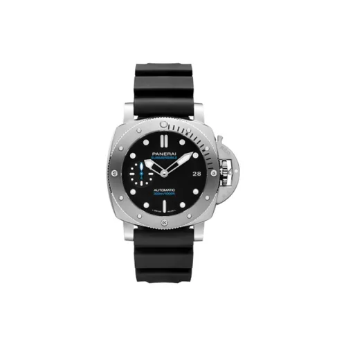 PANERAI Автоматический Механический Механизм Мужские Часы SUBMERSIBLE Collection 42 мм Черные