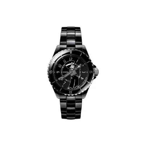 CHANEL Автоматический Механический Movement Женские J12 Часы 38 мм Черные
