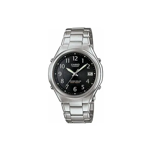 CASIO LINEAGE Series Кварцевый механизм нержавеющая сталь ремешок часы для мужчин черный циферблат LIW 120DEJ 1A2JF