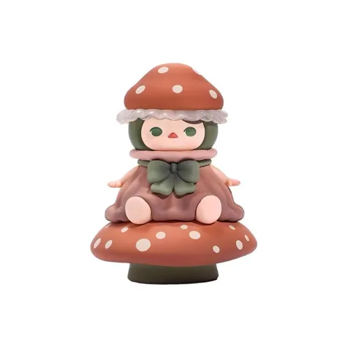 POP MART Коллаборация Edition Pucky Эльф Гриб Baby Прозрачный Слепой Бокс с Карточкой 8,2 см