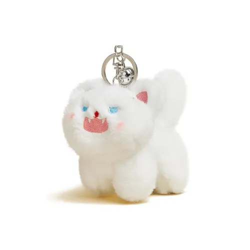 X3COMMUNE Зловещий пушистый котенок ПЭТ Fierce Cute брелок кукла плюшевая подвеска Рождественская коробка 7 см высота